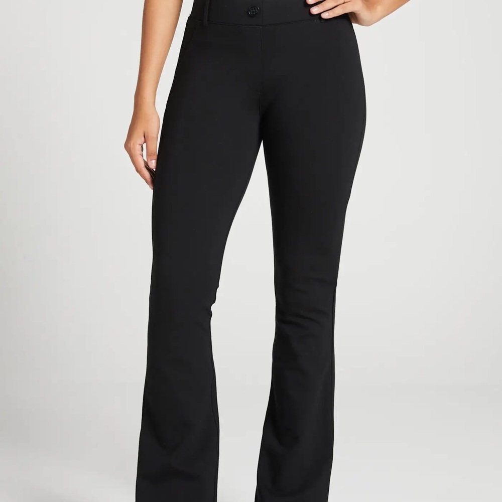 Betabrand Stretch Bootcut Yoga Work Pants. Black.Size XL.Easy Care.Like New!